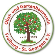Sticker des Obst- und Gartenbauvereins Freiburg St. Georgen
